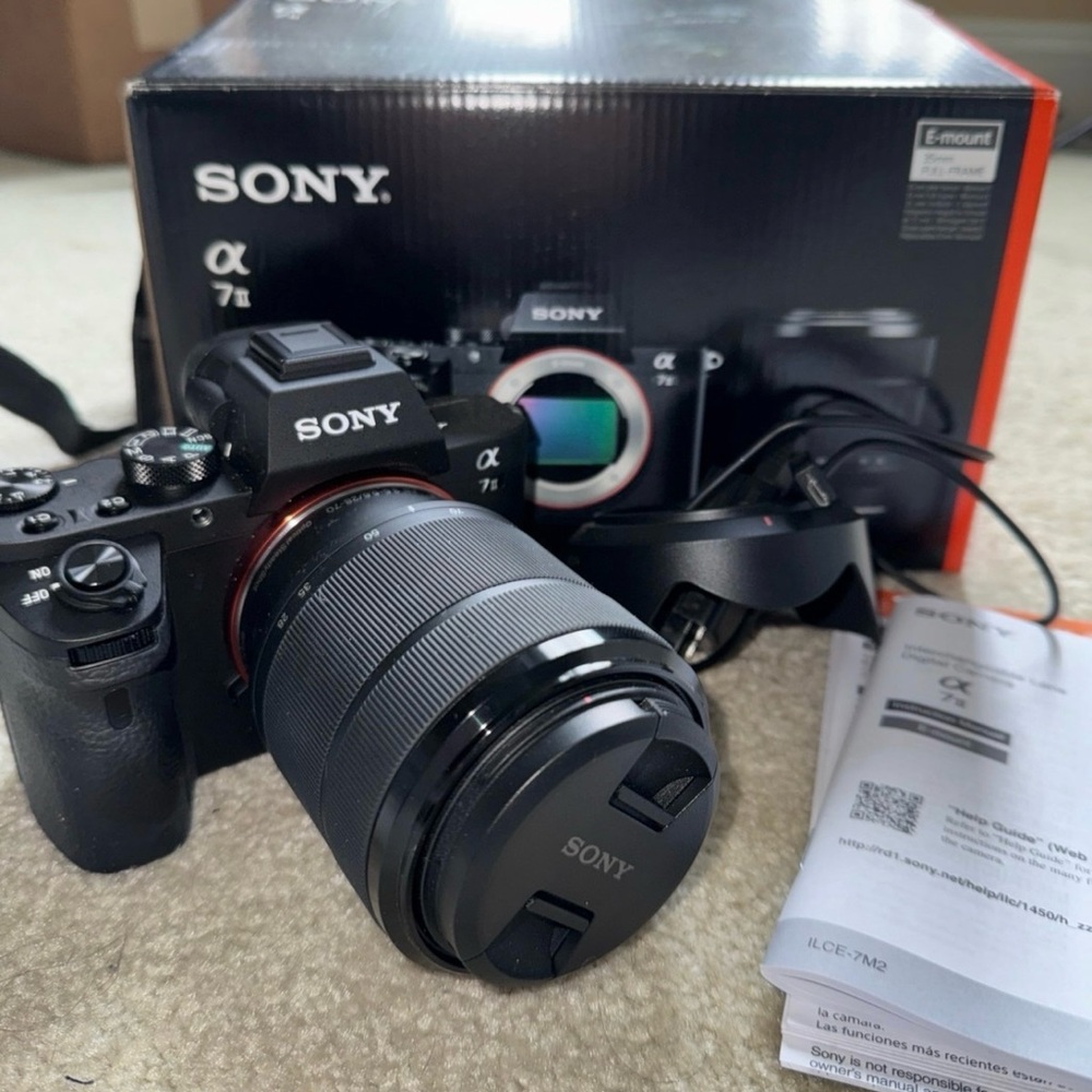 Sony Alpha A7 II camera w/ 28-70mm lens